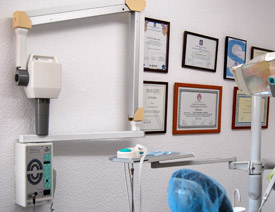 Unidad radiológica dental CCX.